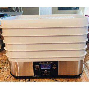 New Digital Food Dehydrator for Fruit and Jerky, Vegetables and More, 5 Tray